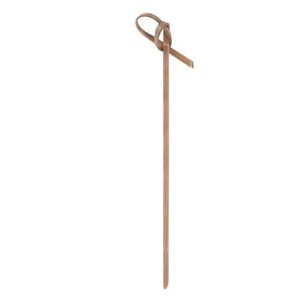 Skewer Knotted Bamboo 120mm | B