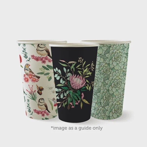 Cup Coffee BioCup Art SW 16oz (90mm) | B