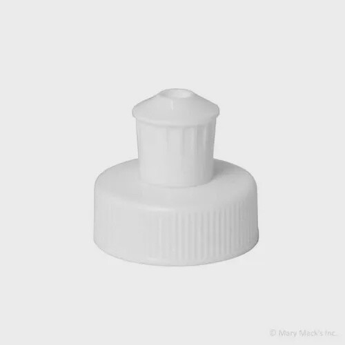 Lid Cap Pull Up White 28mm | S