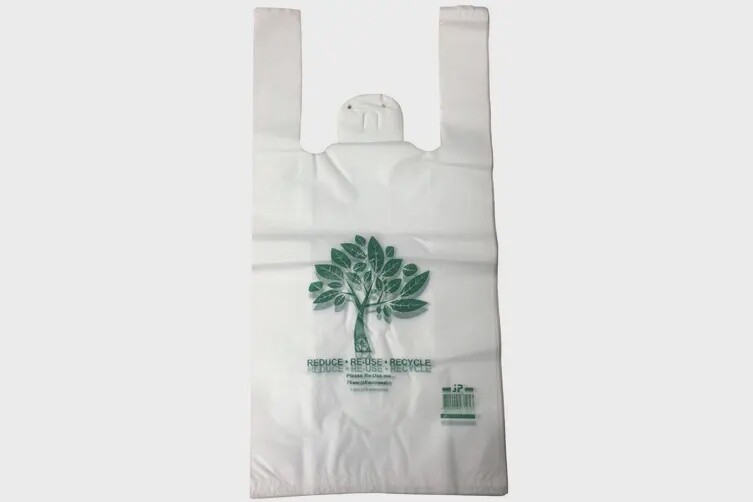 Bag Singlet Medium Printed Plastic 35um | P