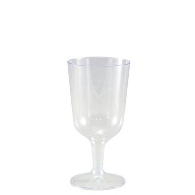 Cup Plastic Wine Goblet 210ml | E *
