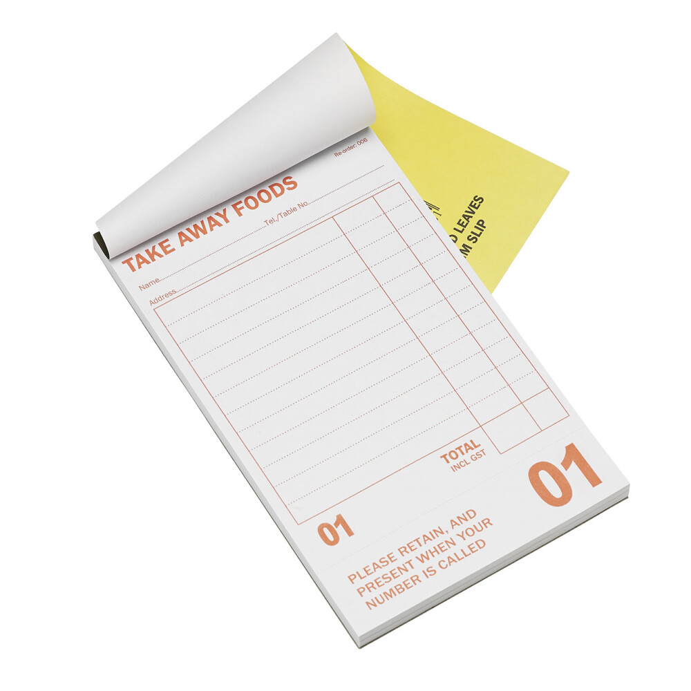 Docket Book with Takeaway Slip (Not Duplicate) | M