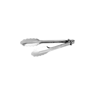 Tong Stainless Steel Heavy Duty w Clip 250mm | T