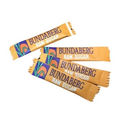 Sugar Sticks Raw Bundaberg 3gm | E / Carton (2,000)