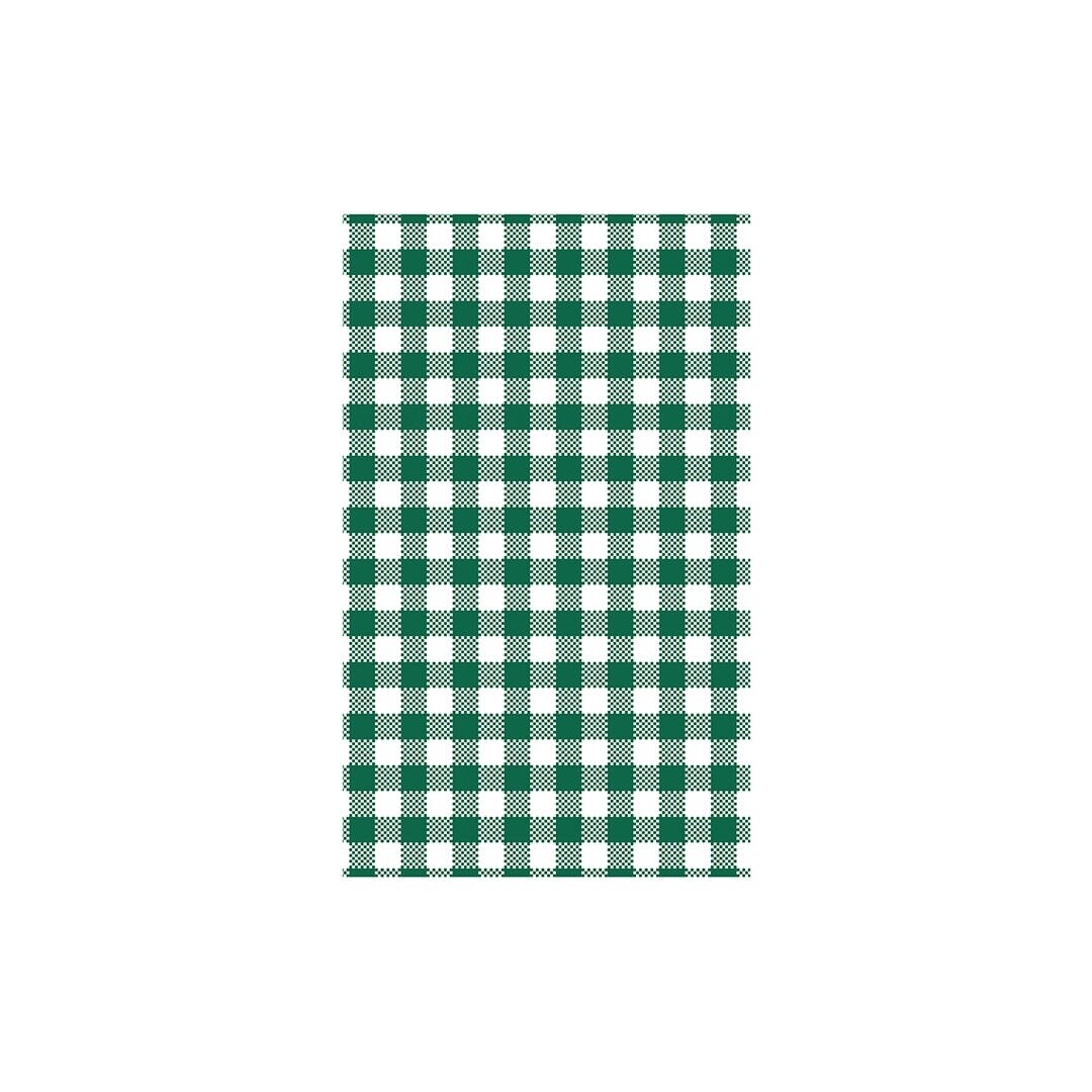Paper Greaseproof Gingham Green (190x310mm) | T / Sleeve (200)