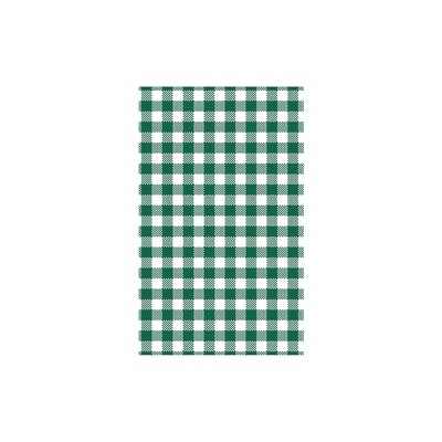 Paper Greaseproof Gingham Green (190x310mm) | T