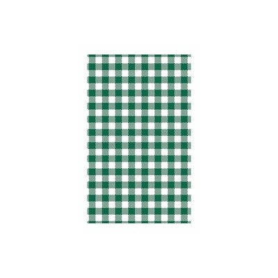 Paper Greaseproof Gingham Green (190x310mm) | T