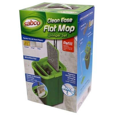 Mop Clean Ease Flat Mop Wringer Set | S