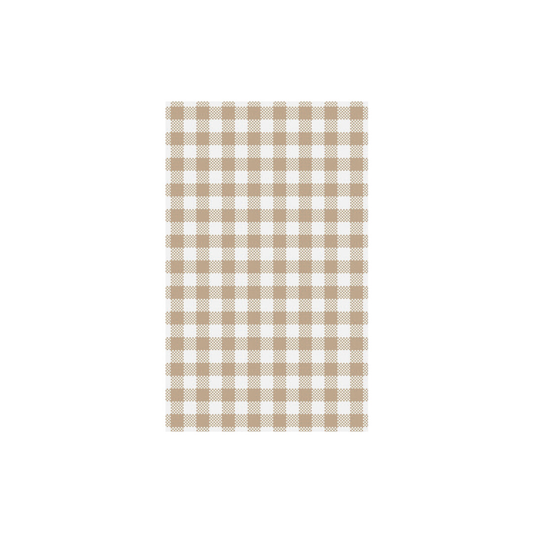 Paper Greaseproof Gingham Coffee (190x310mm) | T