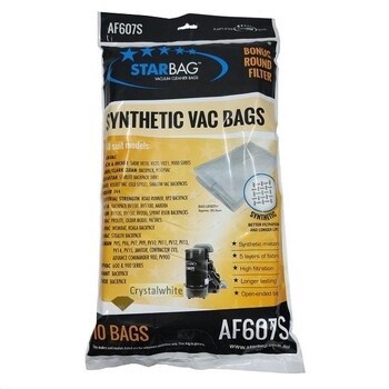 Vacuum Bag AF607S Synthetic | C / Pack (10)