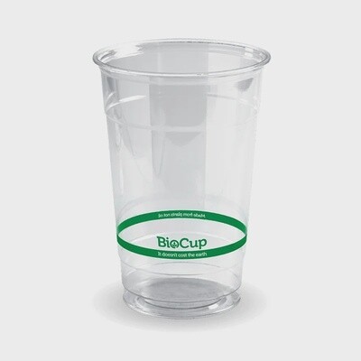 Cup Cold BioCup 600ml Clear PLA | B