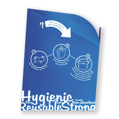 Sanitary Durasan Bin Plastic Insert | H