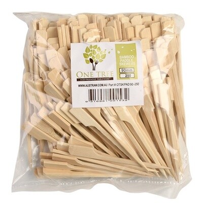 Skewer Bamboo Paddle 90mm | B