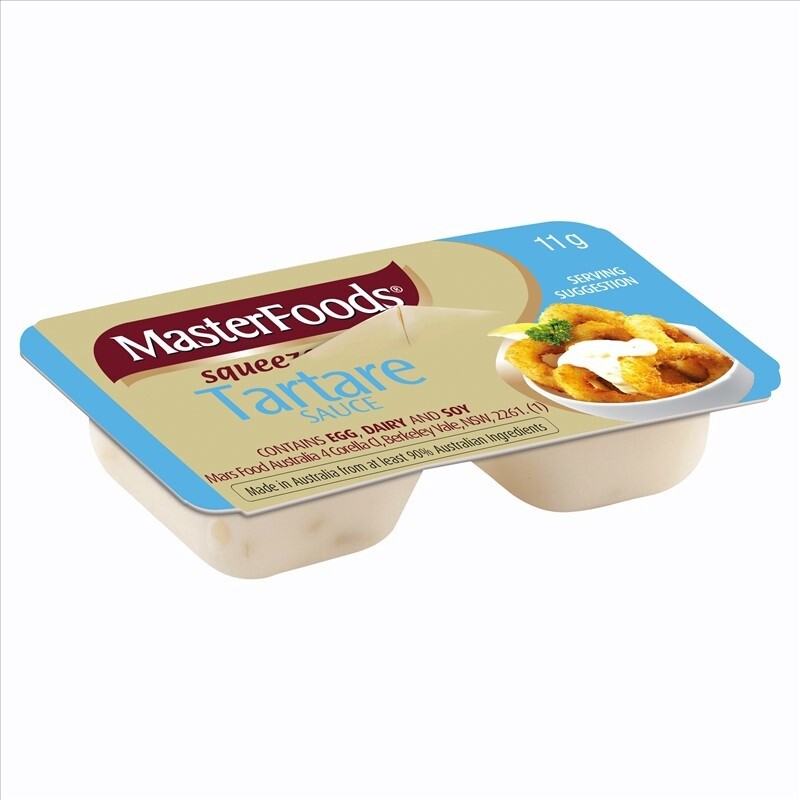Sauce Masterfood Squeeze Mate Tartare | E / Carton (100)