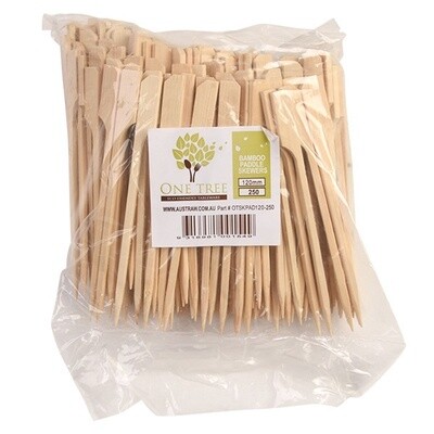 Skewer Bamboo Paddle 120mm | B