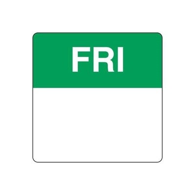 Food Label Square Friday (40mm) | E / Pack (500)