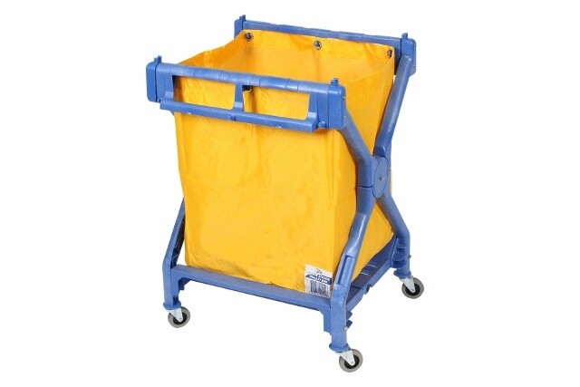 Deluxe Plastic Scissor Trolley with Bag | E