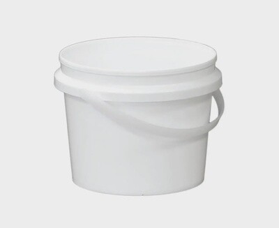 Bucket / Pail 5L White | P
