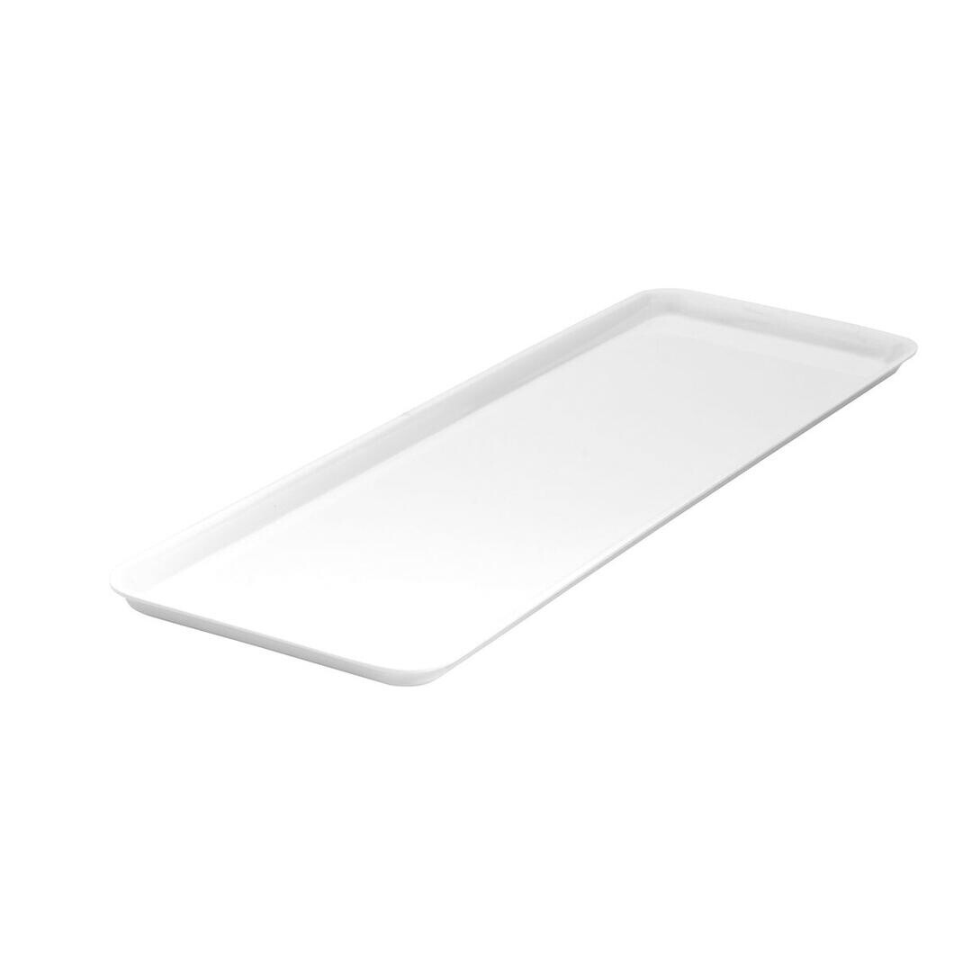Platter Melamine Rectangle 500x180mm White | T