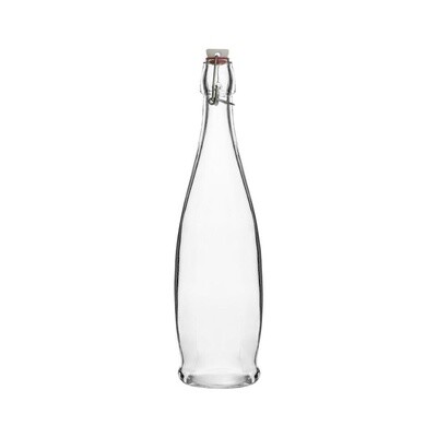 Glass Water Bottle 1L | T / Carton (12)