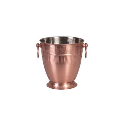 Champagne Bucket Satin Copper Ribbed | T