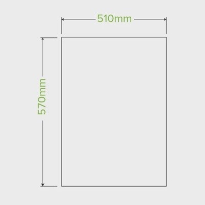 Garbage Bag Kitchen Tidy 30L Bioplastic (Compstable) | B / Carton (1,000)