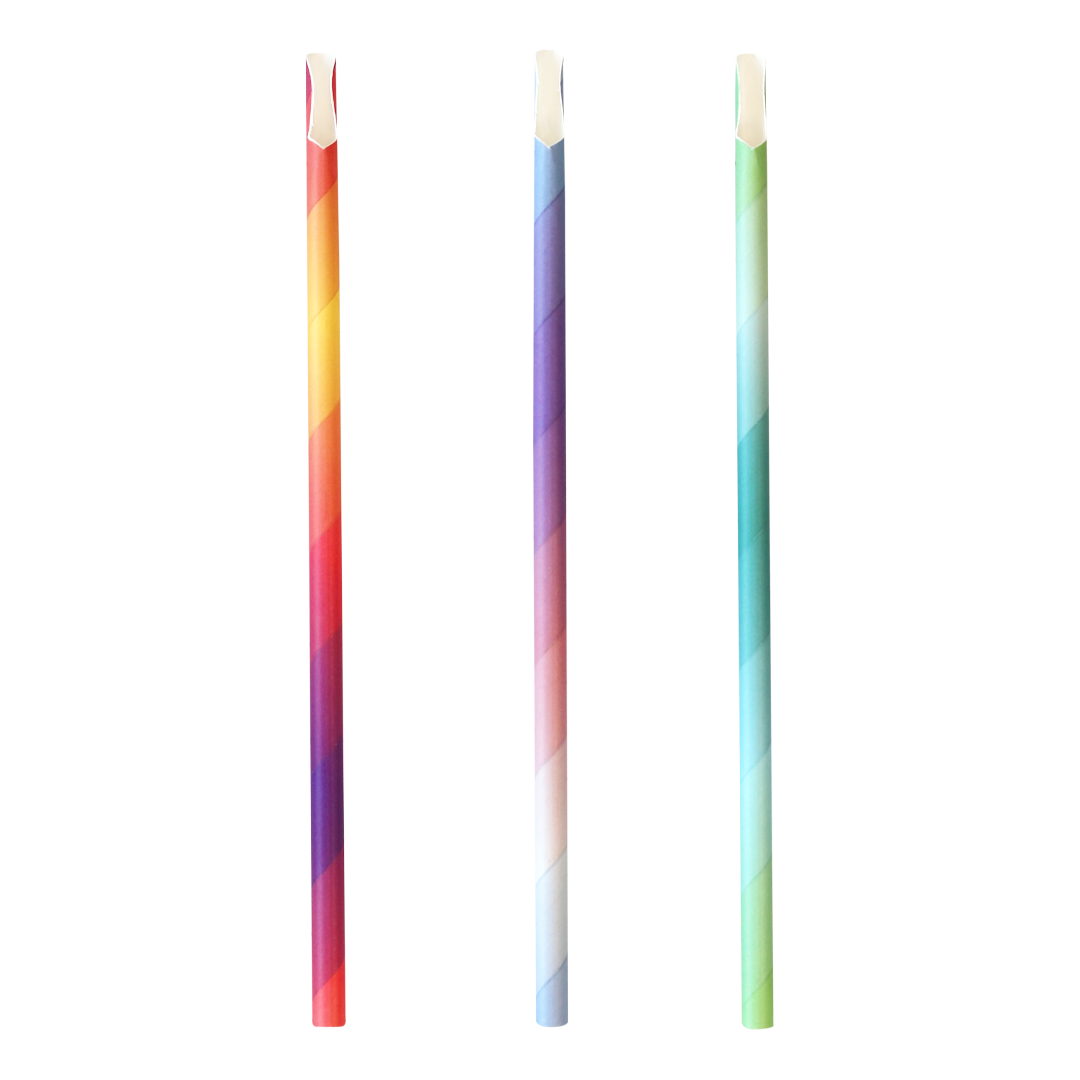 Straw Paper 4ply Spoon Multi Coloured | B