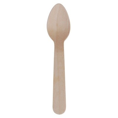 Cutlery Wooden Teaspoon One Tree | B