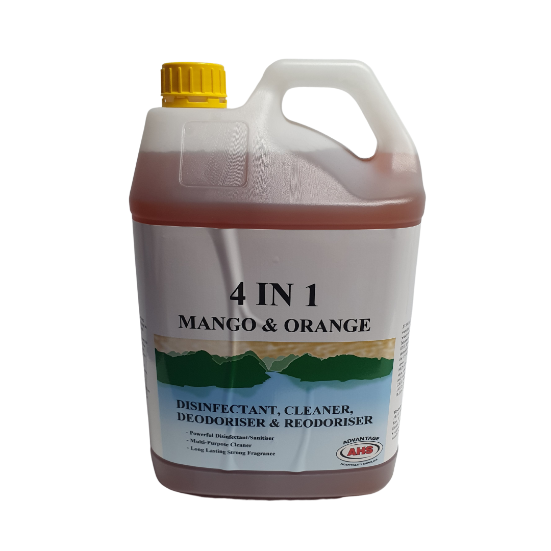 Disinfectant 4in1 Mango & Orange | AHS / 5L