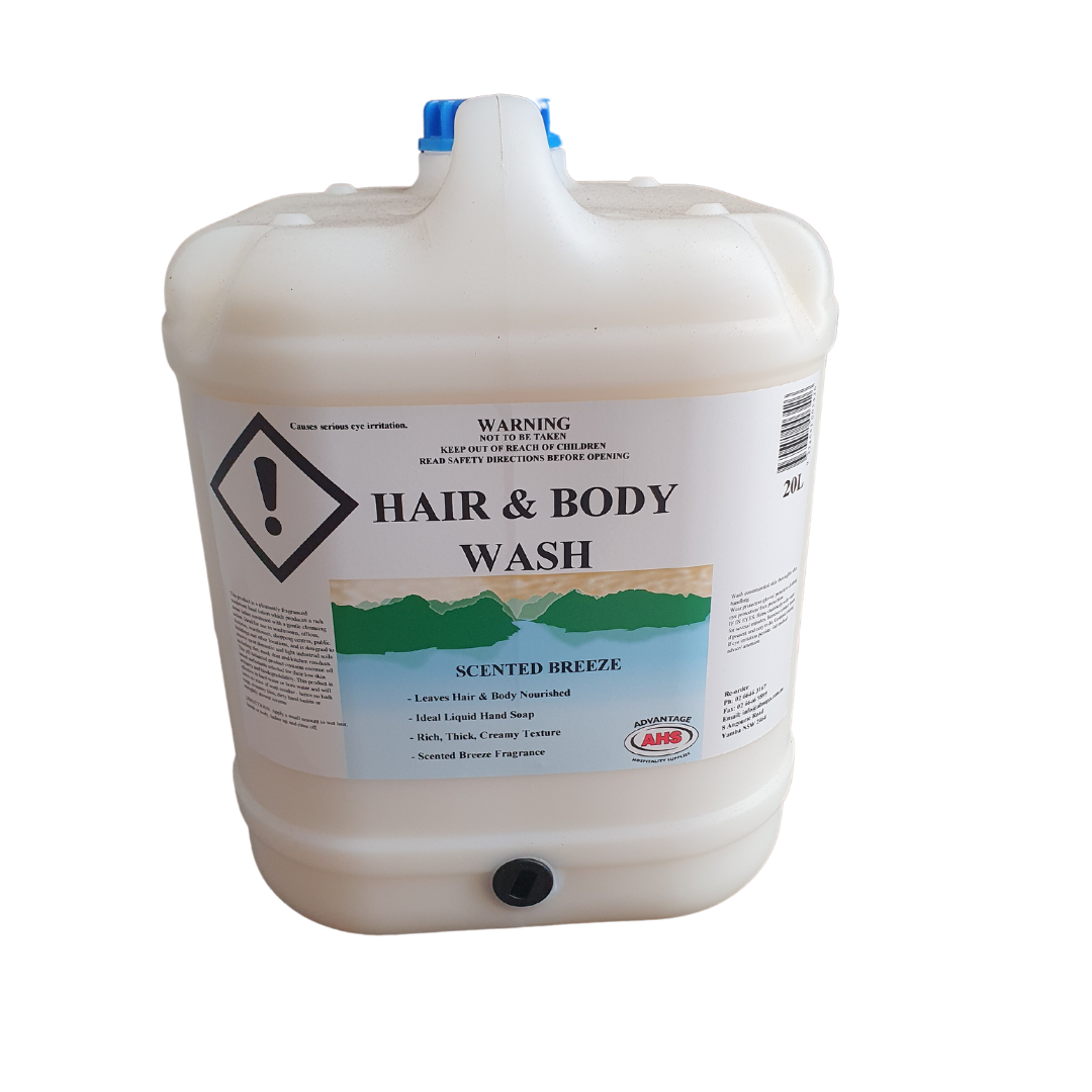 Hair &amp; Body Wash Scented Breeze | AHS / 20L