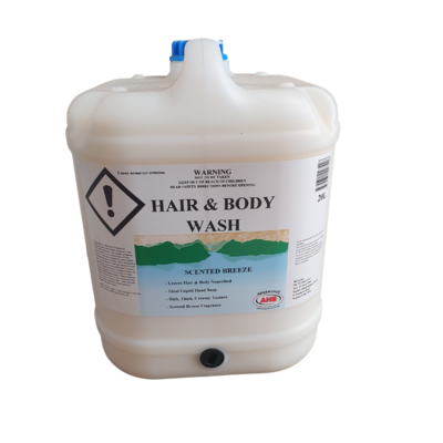 Hair &amp; Body Wash Scented Breeze | AHS / 20L