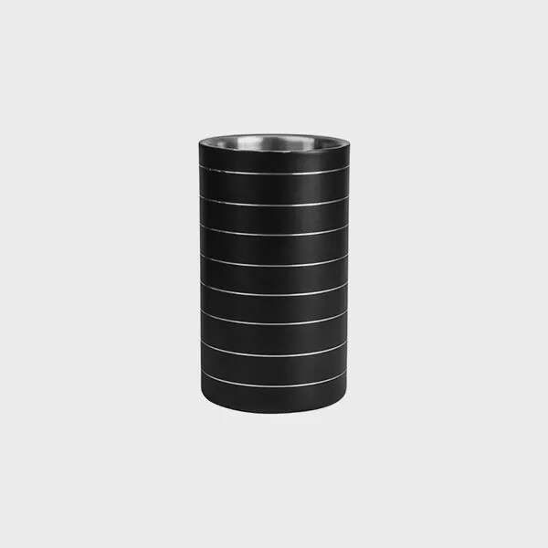 Bucket Wine Cooler Insulated Black 120x200mm | T