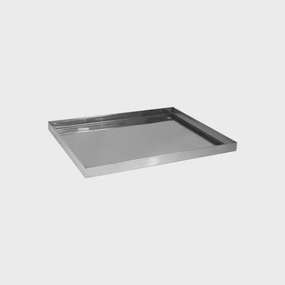 Drip Tray Stainless Steel for Glass Racks (440x360x25mm) | T