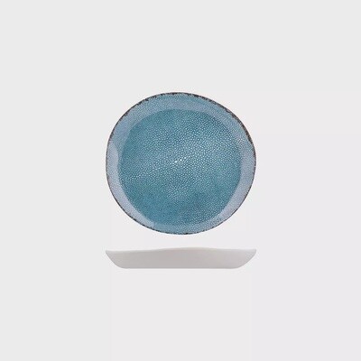 Plate Melamine Round Plate 200mm Pool Blue | T / Carton (12)