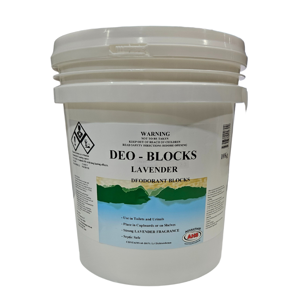 Deo-Blocks Urinal Blocks Lavendar | AHS / 10kg