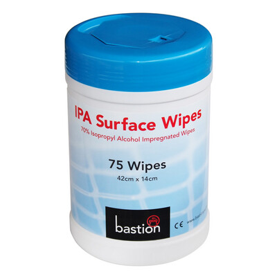 Disinfectant IPA Surface Wipes 75 Sheets | B