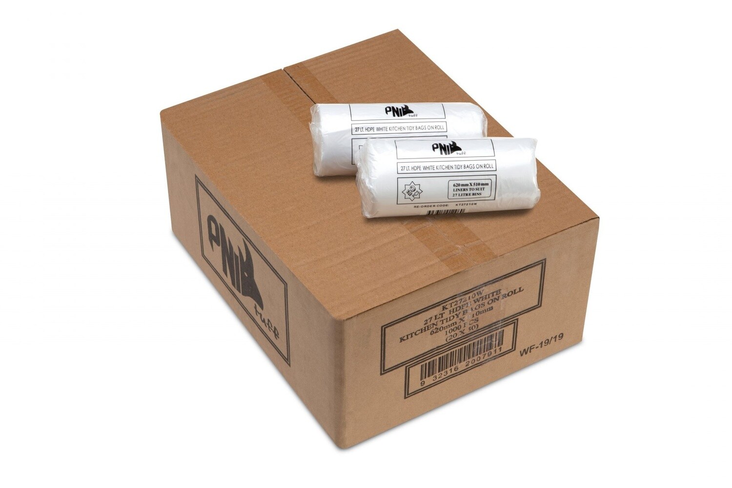 Garbage Bag Kitchen Tidy 27L White (Medium) | P