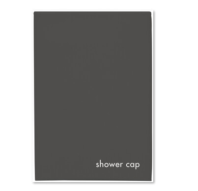 Shower Cap Boxed Charcoal | H / Carton (300)