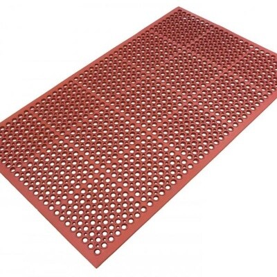 Mat Safety Cushion 600x900mm (Terracotta) Grease Proof | M