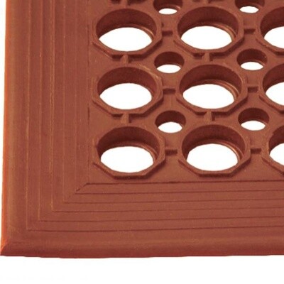 Mat Safety Cushion 600x900mm (Terracotta) Grease Proof | M