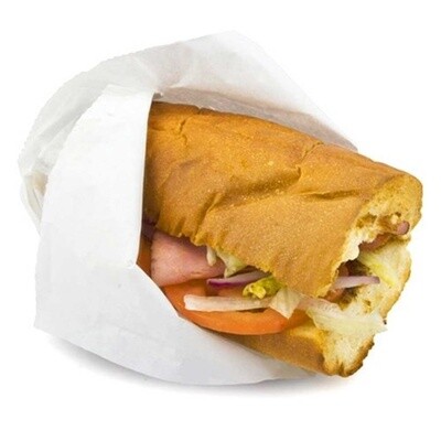 Paper Lunch Wrap White 400x330mm 1/2 | E / Sleeve (800)