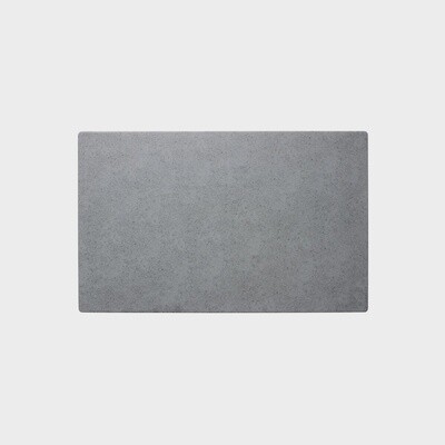 Platter Rectangle Melamine Slate Grey 410x255mm | TO