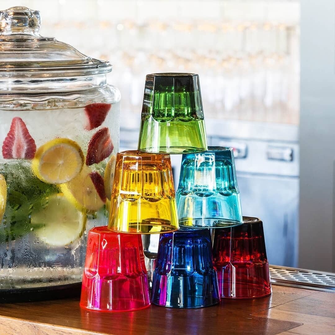 Polycarbonate Tumbler Pink (240ml) | T, Size: Carton (24)