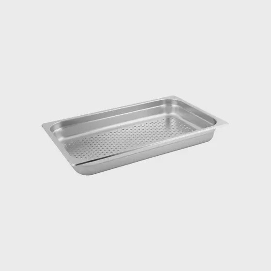 Food Pan Anti-Jam Steam Pan Perforated 1/1 | T