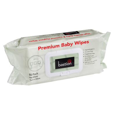 Baby Wipe (Premium) Refill 80pk | B / Carton (20)
