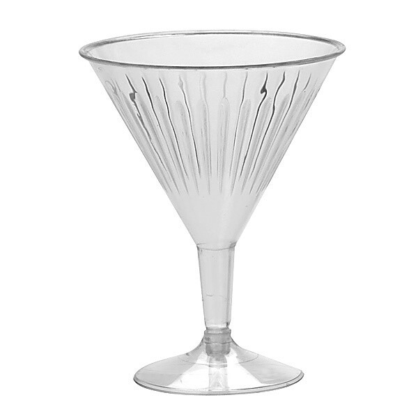Cup Plastic Clear Martini (200ml) | E