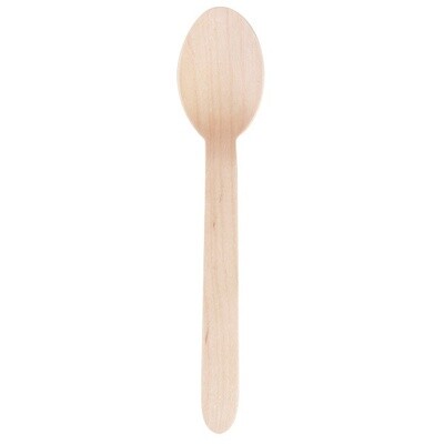 Cutlery Wooden Spoon Wax Coated One Tree | B