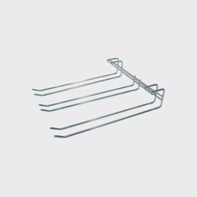 Glass Hanger Triple Row Chrome (270x220mm) | T
