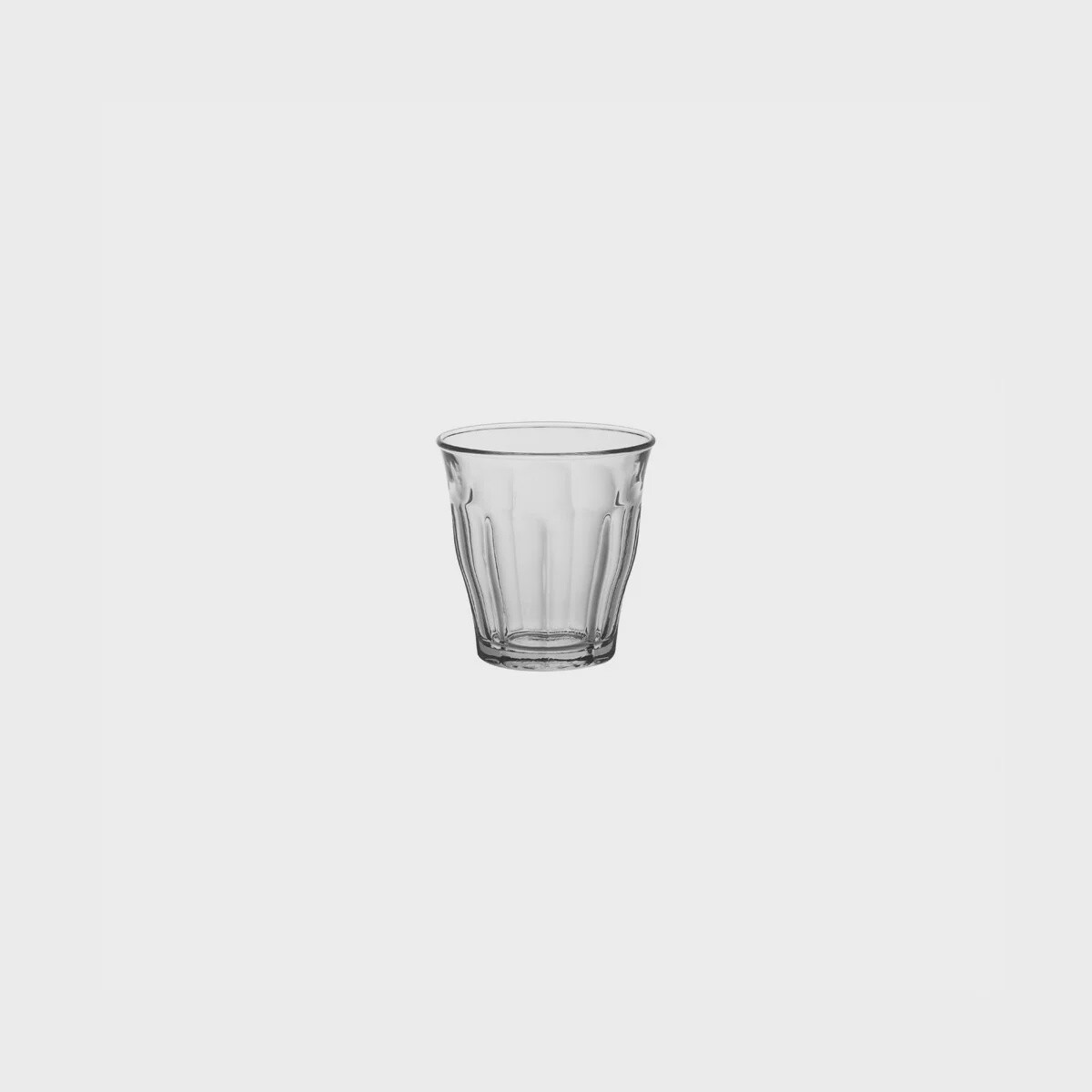 Glass Picardie Tumbler Clear (90ml) | TO