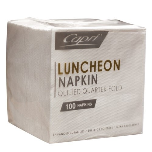 Napkin Lunch Quilted Quarter Fold (C-NL0130) | E